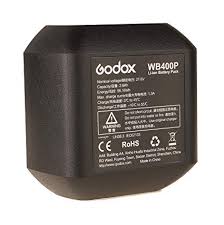 Bộ Pin Lithium-Ion Godox WB400P Cho Đèn Flash Godox AD400pro